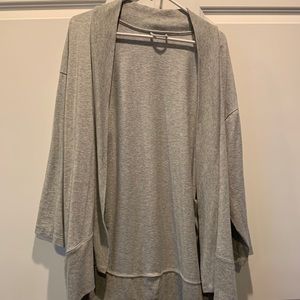 NWOT Gap oversized gray cardigan